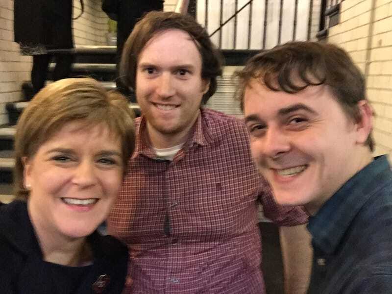 Meeting Nicola Sturgeon